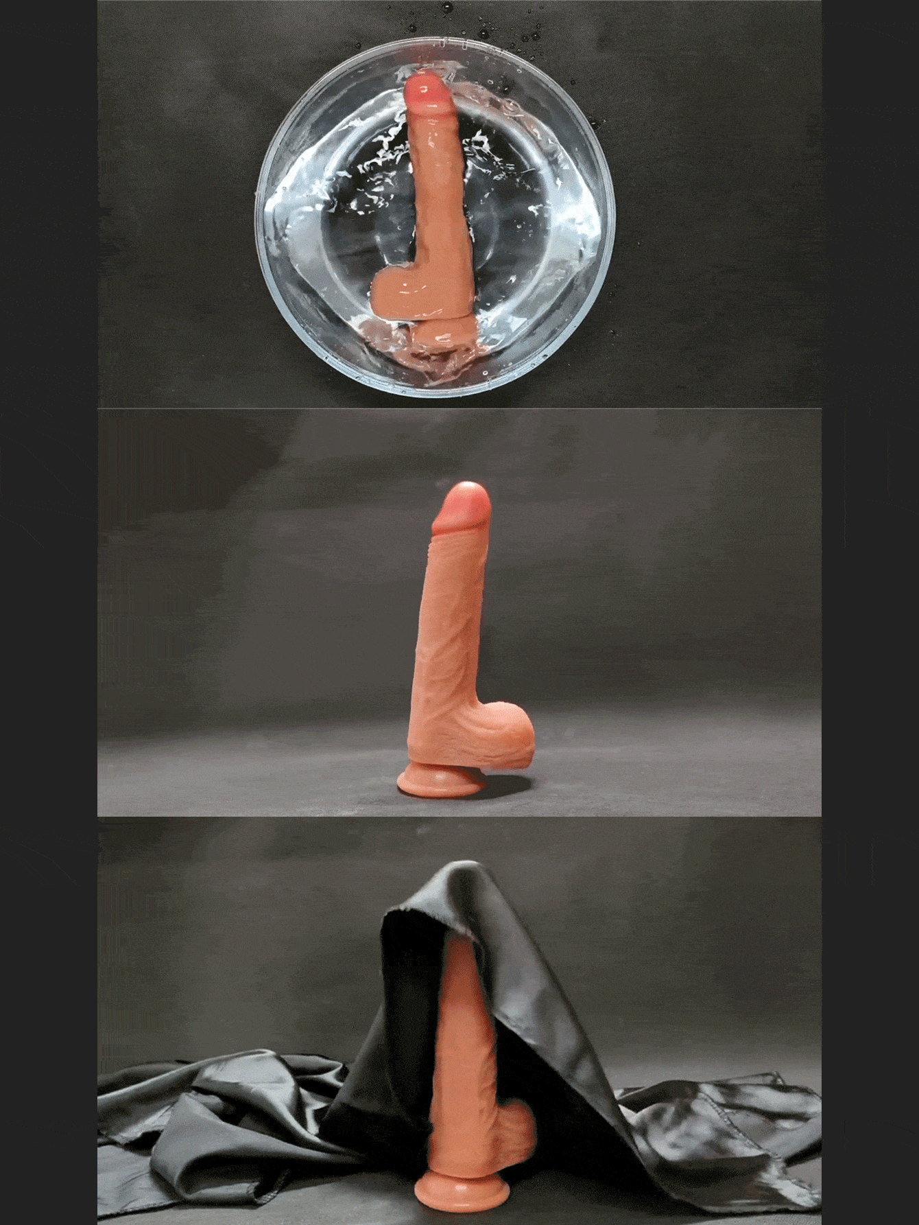 TELESCOPIC DILDO APP - PÊNIS REALÍSTICO RECARREGÁVEL COM MOVIMENTO VAI VEM, AQUECIMENTO E CONTROLE VIA APP - Imagem 5