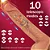 TELESCOPIC DILDO APP - PÊNIS REALÍSTICO RECARREGÁVEL COM MOVIMENTO VAI VEM, AQUECIMENTO E CONTROLE VIA APP - Imagem 7