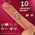 TELESCOPIC DILDO APP - PÊNIS REALÍSTICO RECARREGÁVEL COM MOVIMENTO VAI VEM, AQUECIMENTO E CONTROLE VIA APP - Imagem 8