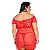 Camisola Gabriela plus size - cor Vermelha - Imagem 2