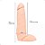 Pênis realística ator pornô j.holmes 27x5,5 cm com escroto - cor bege - Imagem 3