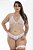 Mini lingerie sensual plus size - Branca - Imagem 4