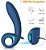 PLUG ANAL INFLÁVEL MASSAGEADOR DE PRÓSTATA RECARREGÁVEL COM 10 MODOS DE VIBRAÇÃO COM CONTROLE REMOTO SEM FIO - 16x3,5CM - Imagem 7