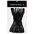 Kit Luxo Corset Com Algemas Harness - cor preta - Imagem 4