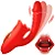 Mouth Shaped Lip Biting Vibrator With G Spot Vibrator - Vibrador recarregável em formato de boca com estimulador de ponto G - Imagem 1
