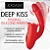 Mouth Shaped Lip Biting Vibrator With G Spot Vibrator - Vibrador recarregável em formato de boca com estimulador de ponto G - Imagem 4