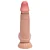 BAILE SLIDING SKIN SERIES 7'6 - PÊNIS REALÍSTICO DUPLA CAMADA BELISCÁVEL - 19x4,2cm - cor bege - Imagem 10