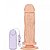 PÊNIS REALÍSTICO COM VIBRADOR E VENTOSA 18 X 4,7 CM - COR BEGE - Imagem 7