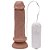 PÊNIS REALÍSTICO COM VIBRADOR E VENTOSA 18 X 4,7 CM - COR BEGE - Imagem 13