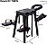 SEX FURNITURE CHAIR SLAVE - Cadeira de Obediência com Alças de Retenção - Imagem 2
