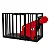SEX FURNITURE FETISH LARGE LOVE CAGE BDSM - Gaiola com Orifícios Ajustáveis para Cabeça e Punhos - Imagem 8