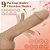 ALWUP -  Pênis realístico recarregável com movimento de dedilhar Slap controle via APP - 20x3,8cm - Imagem 2