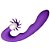 HOTWHEEL VIBRATOR - VIBRADOR RECARREGÁVEL DE PONTO G E ESTIMULADOR CLITÓRIS COM LÍNGUAS ROTATIVAS, 18 MODOS DE VIBRAÇÃO E FUNÇÃO DE AUTO AQUECIMENTO - Imagem 3