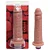 Pênis de Borracha Realística com Vibrador - 20 X 4,5Cm - cor Bege - Imagem 5