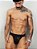 CUECA JOCKSTRAP MODELO ESSENCIAL - COR PRETA - Imagem 1