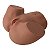 Butt Real Ass - Masturbador Formato de Bunda com Vagina e ânus - cor chocolate - Imagem 3