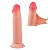 MR SWITCH SUPER REAL CYBER - PÊNIS REALÍSTICO DUPLA CAMADA BELISCÁVEL VENTOSA REMOVÍVEL - 16x4cm - Imagem 1
