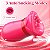 Boca do prazer - Vibrador de clitóris formato de Boca e Vai e vem - Imagem 3
