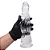Plug anal em silicone transparente com ventosa - 24,5cm X 5,5cm - Imagem 7