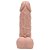 PENIS DE BORRACHA 18X5CM - COR BEGE - Imagem 1