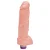 MON PLAISIR - Pênis de borracha realístico com vibrador - 21,5 X 5Cm - cor bege - Imagem 6