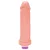 MON PLAISIR - Pênis de borracha realístico com vibrador - 22 X 5,3 Cm - cor bege - Imagem 4