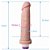 MON PLAISIR - Pênis de borracha realístico com vibrador - 22 X 5,3 Cm - cor bege - Imagem 2