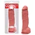HUMILDE PÊNIS DE BORRACHA SILICONE COM VENTOSA 23,3 X 5,6CM - COR BEGE - Imagem 5