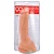 JEFF - PÊNIS DE BORRACHA SILICONE COM VENTOSA 23,3 X 5,6CM - COR BEGE - Imagem 2