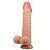 BAILE SLIDING SKIN SERIES 9'4 - PÊNIS REALÍSTICO DUPLA CAMADA BELISCÁVEL - 24X5cm - cor bege - Imagem 4