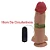 NEW ROCCO - PÊNIS DE BORRACHA REALÍSTICO VEIAS SALIENTES COM ESCROTO VENTOSA E VIBRADOR  - 21X6CM - COR BEGE - Imagem 3