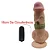 CORAÇÃO - PÊNIS DE BORRACHA REALÍSTICO VEIAS SALIENTES COM ESCROTO VENTOSA E VIBRADOR  - 17X5CM - COR BEGE - Imagem 3