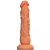 Long Dong - Pênis realístico de silicone - 23,5x4cm - cor bege - Imagem 1