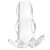 Tunnel Butt Plug Medium Size - Plug anal transparente com túnel - tamanho médio - 11x3,8cm - Imagem 8