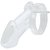 CB-6000S - CASTIDADE MASCULINA EM SILICONE 8X3,5cm - COR BRANCA - Imagem 6