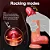 TELESCOPIC DILDO APP - PÊNIS REALÍSTICO RECARREGÁVEL COM MOVIMENTO VAI VEM, AQUECIMENTO E CONTROLE VIA APP - Imagem 2