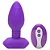 Plug Anal recarregável em silicone vibratório e rotação com controle por APP de celular - Imagem 8