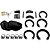 CB-6000S - CASTIDADE MASCULINA EM SILICONE 8X3,5cm - COR PRETA - Imagem 3