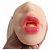 Masturbador Triplo com Vagina, Boca e Ânus com Túnel de Penetração Texturizado - Imagem 2