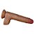 EAST’S COCK DILDO - PÊNIS REALÍSTICO EM SILICONE COM TEXTURA SUPER MACIA COM VENTOSA MOVIMENTO VAI E VEM, AQUECIMENTO E CONTROLE REMOTO SEM FIO - 21x4cm - COR BEGE - Imagem 7