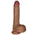 EAST’S COCK DILDO - PÊNIS REALÍSTICO EM SILICONE COM TEXTURA SUPER MACIA COM VENTOSA MOVIMENTO VAI E VEM, AQUECIMENTO E CONTROLE REMOTO SEM FIO - 21x4cm - COR BEGE - Imagem 4