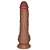 EAST’S COCK DILDO - PÊNIS REALÍSTICO EM SILICONE COM TEXTURA SUPER MACIA COM VENTOSA MOVIMENTO VAI E VEM, AQUECIMENTO E CONTROLE REMOTO SEM FIO - 21x4cm - COR BEGE - Imagem 3