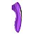 VIBRADOR COM FUNÇÃO DE PULSAÇÃO ESTIMULADOR DE CLITÓRIS - 10 MODOS DE PULSAÇÃO - COR ROXA - Imagem 1