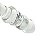 Plug anal de vidro em formato curvo - 18,5 x 3,3 cm - Imagem 5