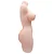Isabella - Masturbador Masculino Cyberskin em Formato de Meio Corpo - cor bege - Imagem 10