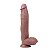 VSCN VELTY MOVER 12.0'' - Pênis Realístico dupla camada beliscável -  30,50 x 5,8cm - cor chocolate - Imagem 3