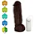 Realistic big dildo KING KONG GROSSO - Pênis com escroto, ventosa e vibrador - 22x5,5 cm - cor marrom - Imagem 7