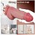 GLADIATOR PENIS DILDO - PÊNIS GROSSO REALÍSTICO EM SILICONE COM TEXTURA SUPER MACIA COM VENTOSA MOVIMENTO VAI E VEM, AQUECIMENTO E CONTROLE REMOTO SEM FIO - 21x7cm - Imagem 8