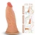 Realistic big dildo Jatobaço - Pinto de borracha realístico flexível com escroto e ventosa - 31x10cm - cor bege - Imagem 7
