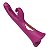 S-HANDE Tease Park 3 in 1 G-spot Vibration Slap Tongue Licking Rabbit Vibrator - vibrador recarregável em formato de boca e movimento de dedilhar - Imagem 12
